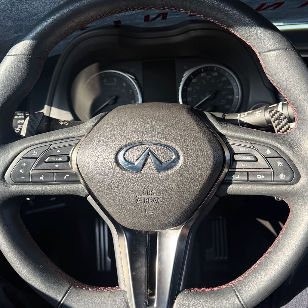 Zen SeriesTM Carbon Fiber Magnetic Paddle Shifters for 2017+ Infiniti Q60/2018+ Q50