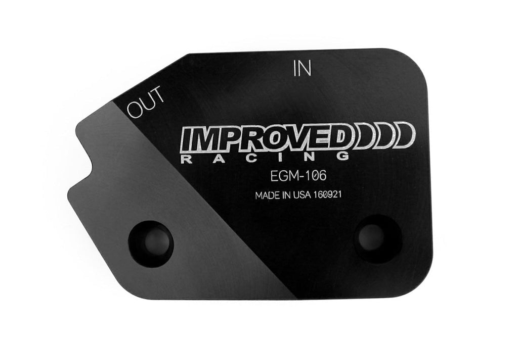 Improved Racing Low-Profile Oil Cooler Adapter for LS Engines