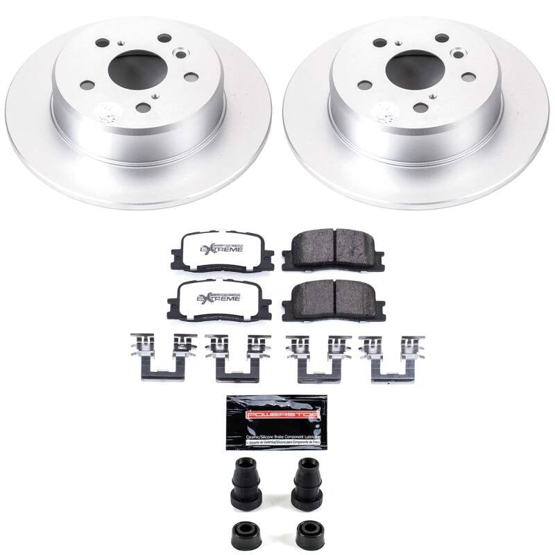 Power Stop 01-03 Toyota Highlander Rear Z36 Coated Truck & Tow Brake Kit