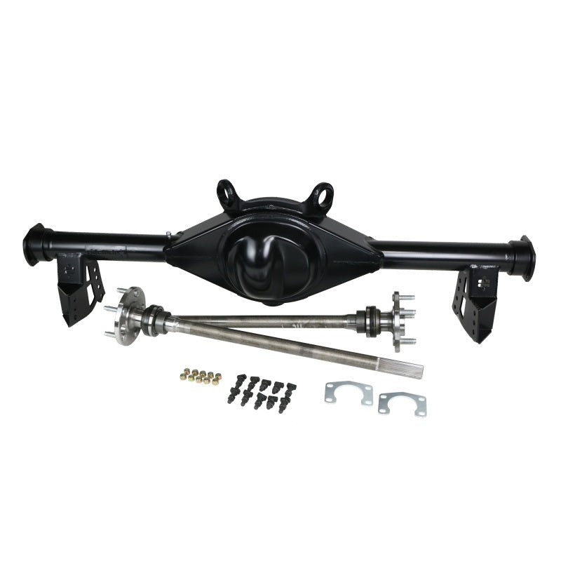 Ridetech 68-72 GM A-Body Stock Width (60.25in) Ford 9in Housing & Axles - Satin Black