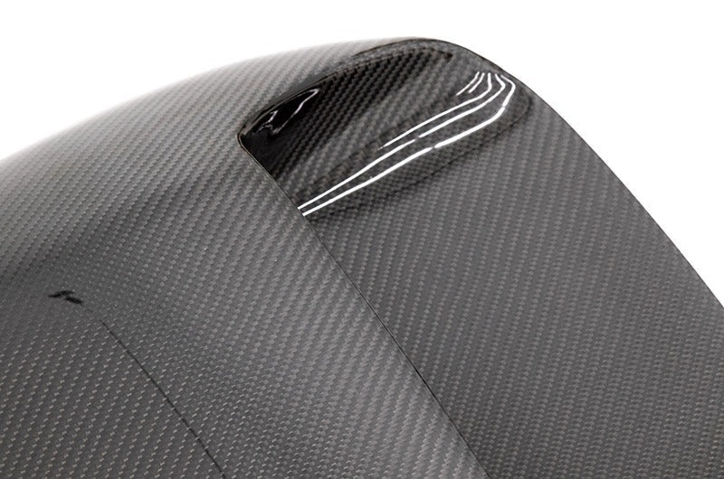 OLM Oversized Carbon Fiber Hood Scoop - 2015-2021 WRX / STI