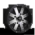 HD Off-Road Wheels 8-Point ATV/UTV | Satin Black Machined Face
