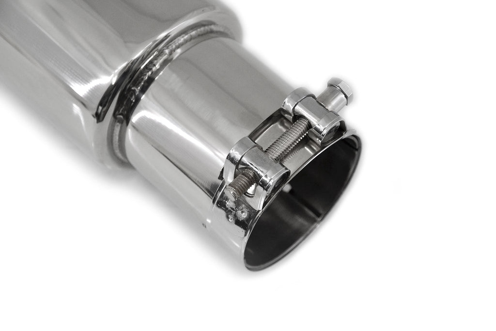 HD Off-Road Polished Stainless Steel Universal Exhaust Tips