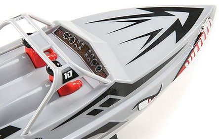 ProBoat Sprintjet 9" Self-Righting Jet Boat Brushed RTR, (Silver) (PRB08045T1)