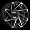HD Golf Canyon 14x7 -14 4x101.6mm 68.2mm Satin Black/Machined Face