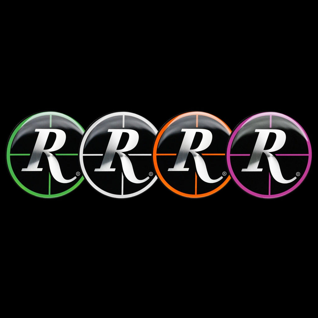 Remington Off-Road Wheels Replacement "CROSSHAIRS" Colored Logos
