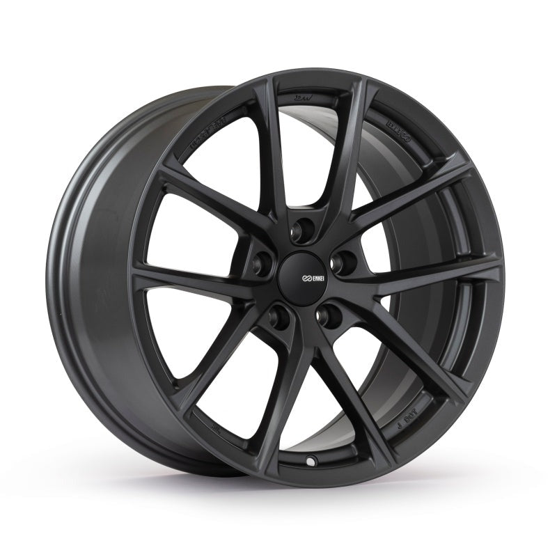 Enkei Helix 18x8.5 / 5x114.3 BP / 45mm Offset / 72.6mm Bore - Gloss Gunmetal