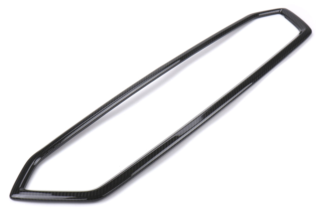 OLM LE Dry Carbon Fiber Grille Garnish (Outer) - 2018-2021 Subaru WRX / STI