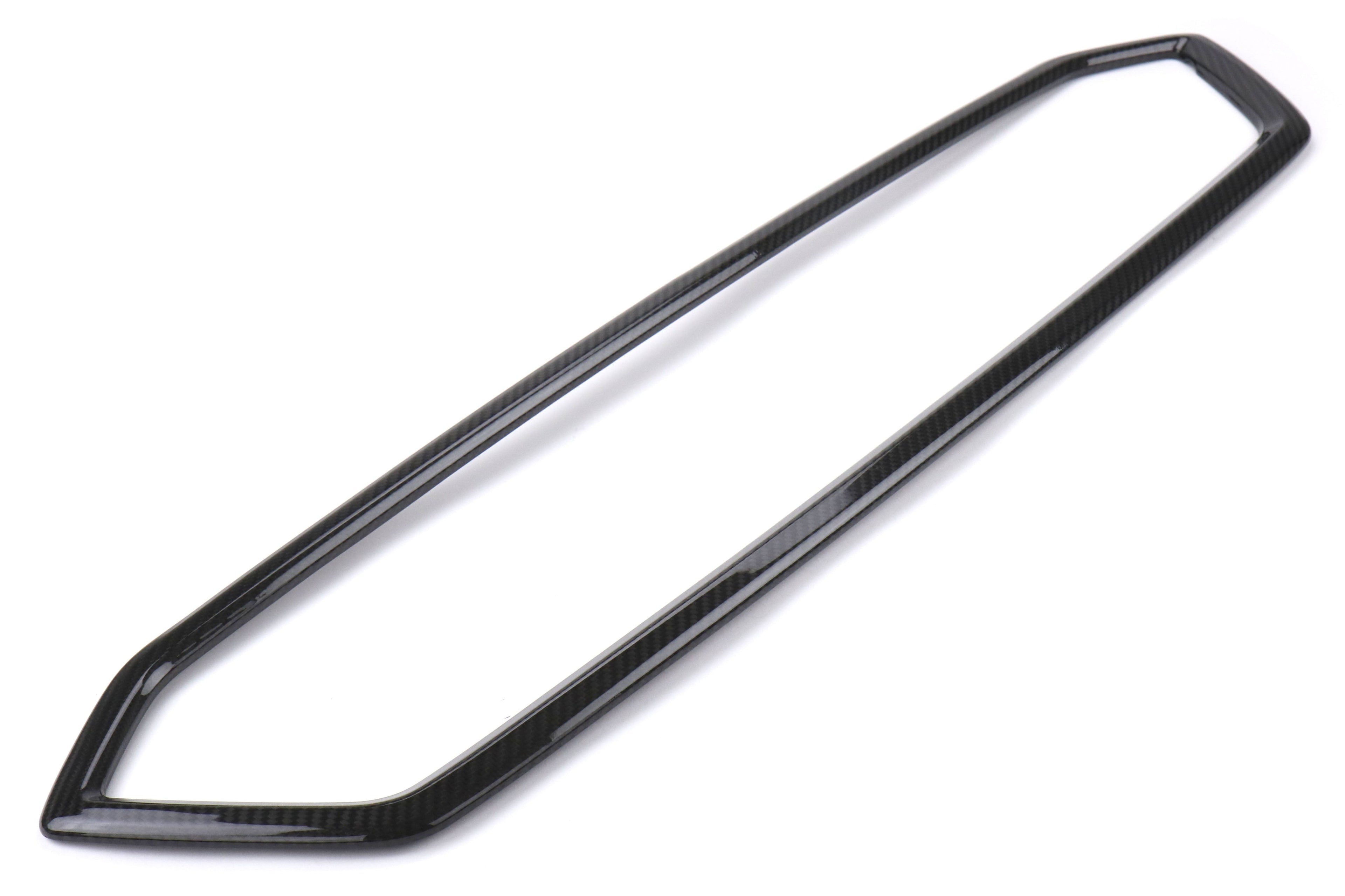 OLM LE Dry Carbon Fiber Grille Garnish (Outer) - 2018-2021 Subaru WRX / STI