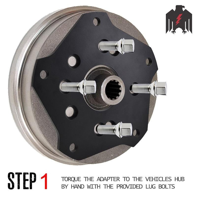 5x112, & 5x130 to 5x205 Wheel Adapters ( Sold as Each )