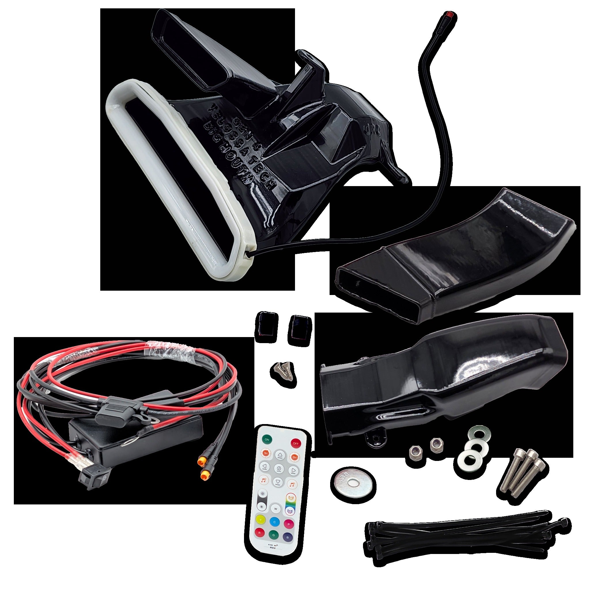 2023+ Toyota GR Corolla BIG MOUTH LIT KIT Ram Air Intake Snorkel PLUS High Flow Induction