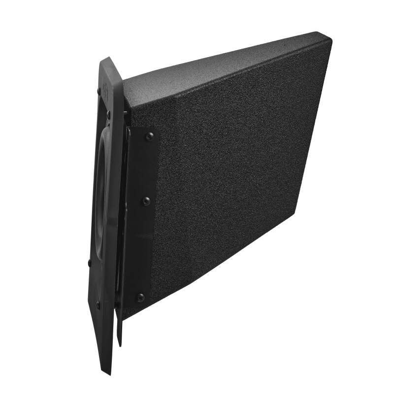 DS18 2015+ Polaris Slingshot Rear Subwoofer and Enclosure w/ EXL-X10.4D Subwoofer- Black Finish