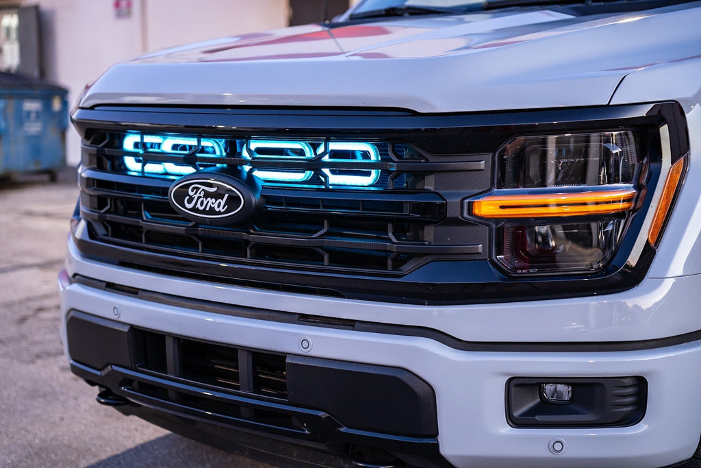 2024+ Ford F-150 (non Raptor) Quad BIG MOUTH LIT KIT Ram Air Intake Snorkels