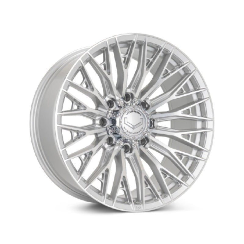 Vossen HFX-6 17x9 - 6x135 - ET0 - Super Deep Face - 87.1 - Silver Polished Wheel