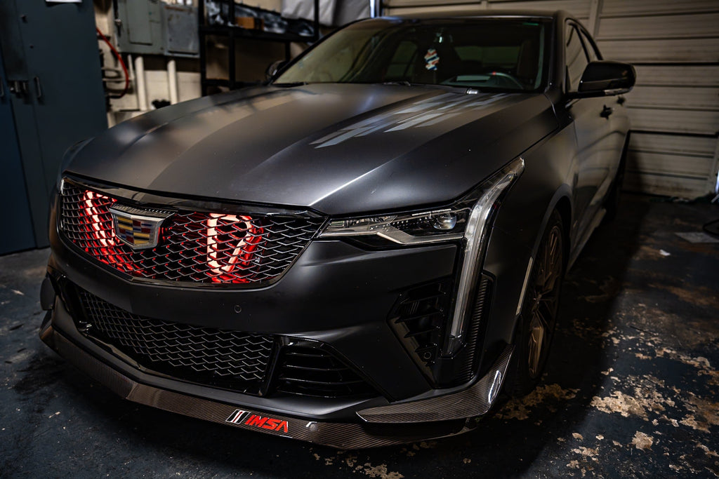 2022+ Cadillac CT4-V Blackwing and CT5-V Blackwing BIG MOUTH LIT KIT | LIT Flares and Controller Only