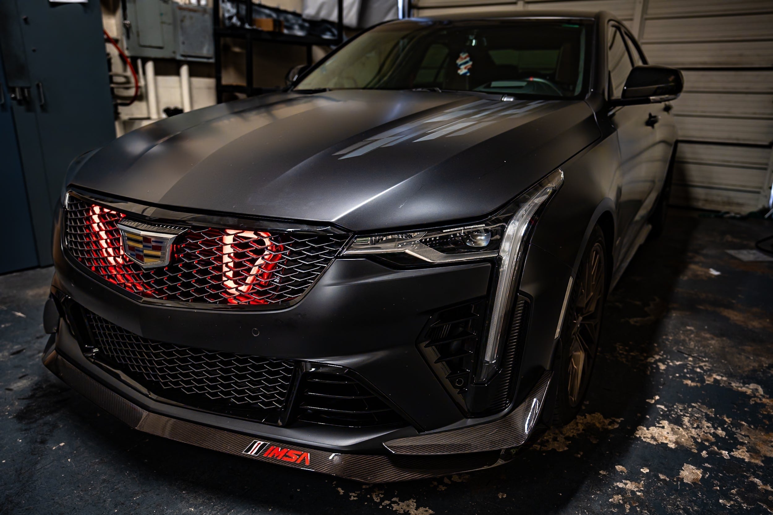 2022+ Cadillac CT4-V Blackwing and CT5-V Blackwing BIG MOUTH LIT KIT | LIT Flares and Controller Only