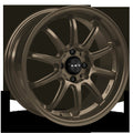 HD Wheels Clutch 15x6.5 +40 4x100/4x114.3mm 73.1mm Satin Bronze