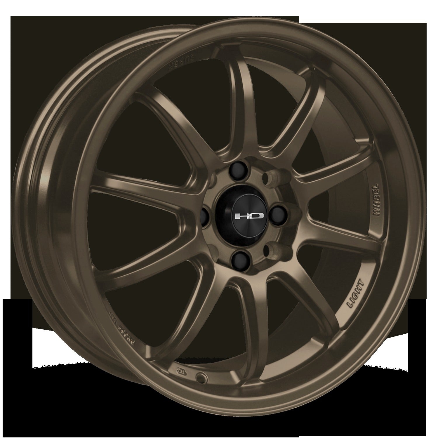 HD Wheels Clutch 15x6.5 +40 4x100/4x114.3mm 73.1mm Satin Bronze