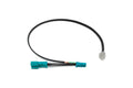 Plug & Play BMW Rear View Mirror Radar Detector Power Hard Wire Kit (RJ11)