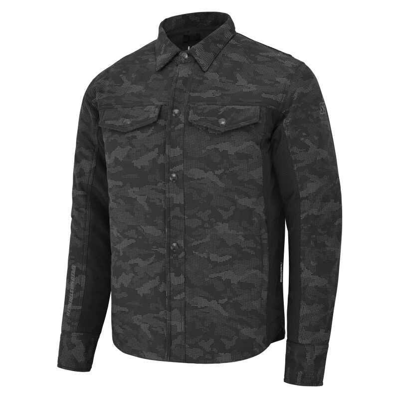 Speed and Strength True Grit Mesh Moto Shirt Reflective Camo/Black - 3XL