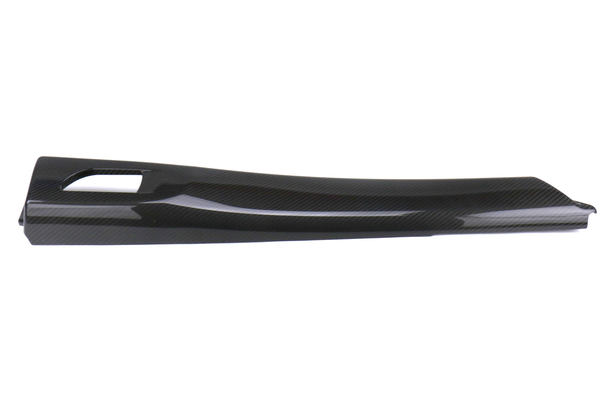 OLM LE Dry Carbon Fiber Rear Door Trim Upper Panels - 2015-2021 Subaru WRX / STI
