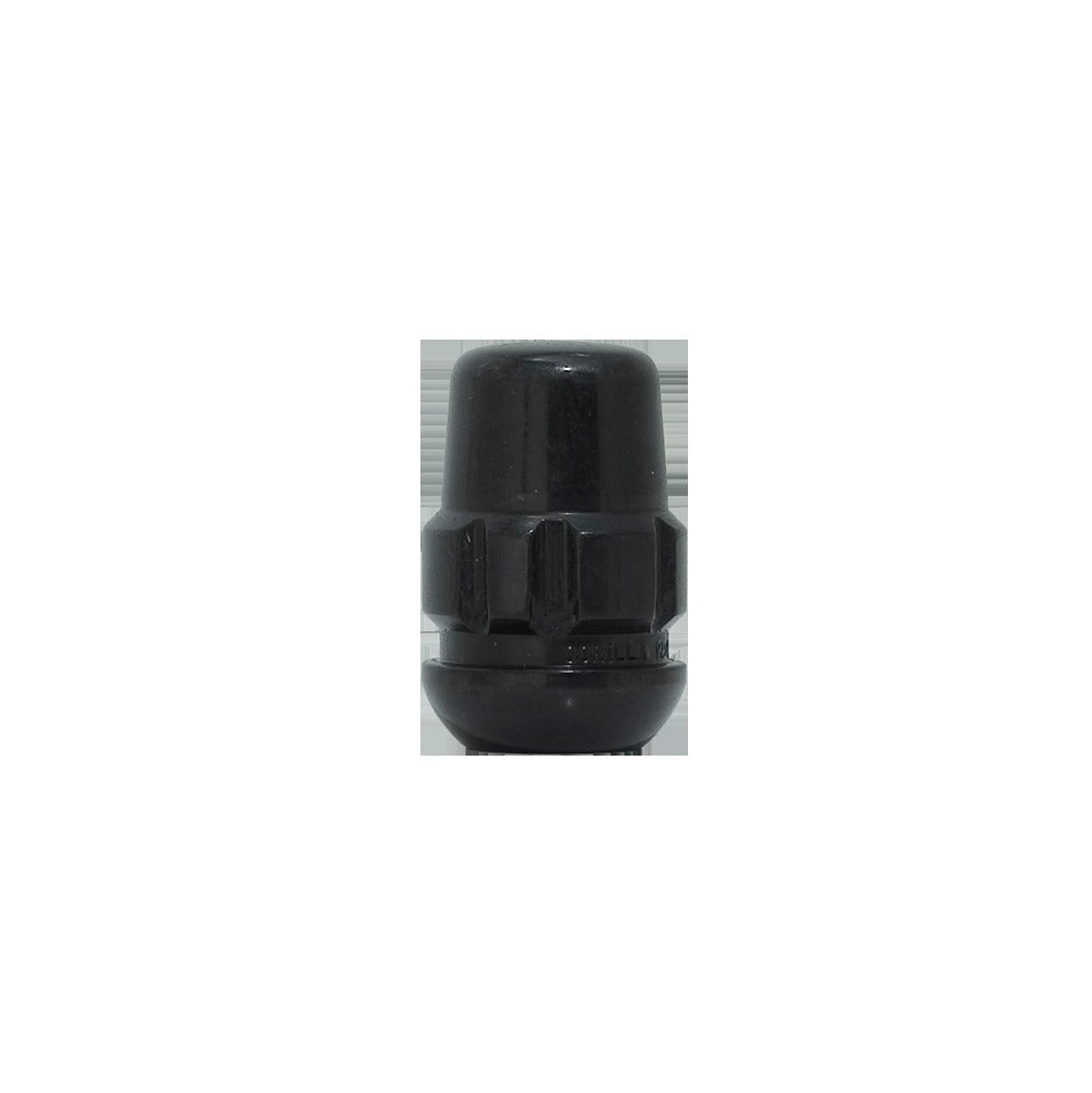 GOR LOCK ACORN 12-1.50 BLK 13/16 HEX CLM