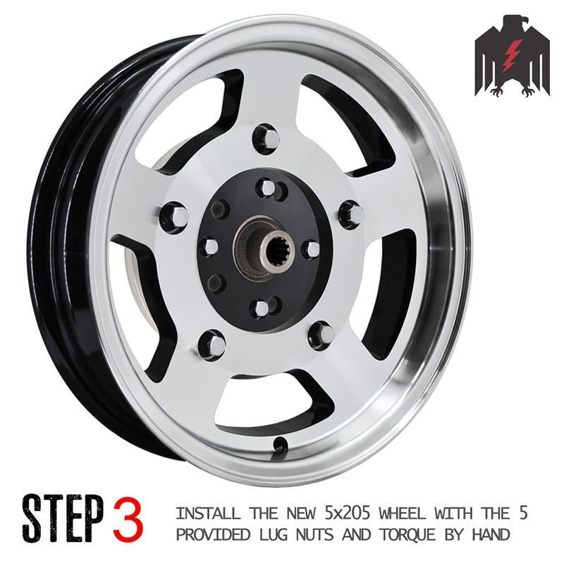 4x130, & 5x130 to 5x205 Wheel Adapters ( Sold as Each )