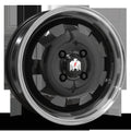 Klassik Rader Moon 17x7 +40 4x130mm Gloss Black/Machined Lip