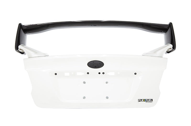 OLM STI Style Carbon Fiber/Gloss Black Spoiler w/o bases - 2015+ WRX / STI