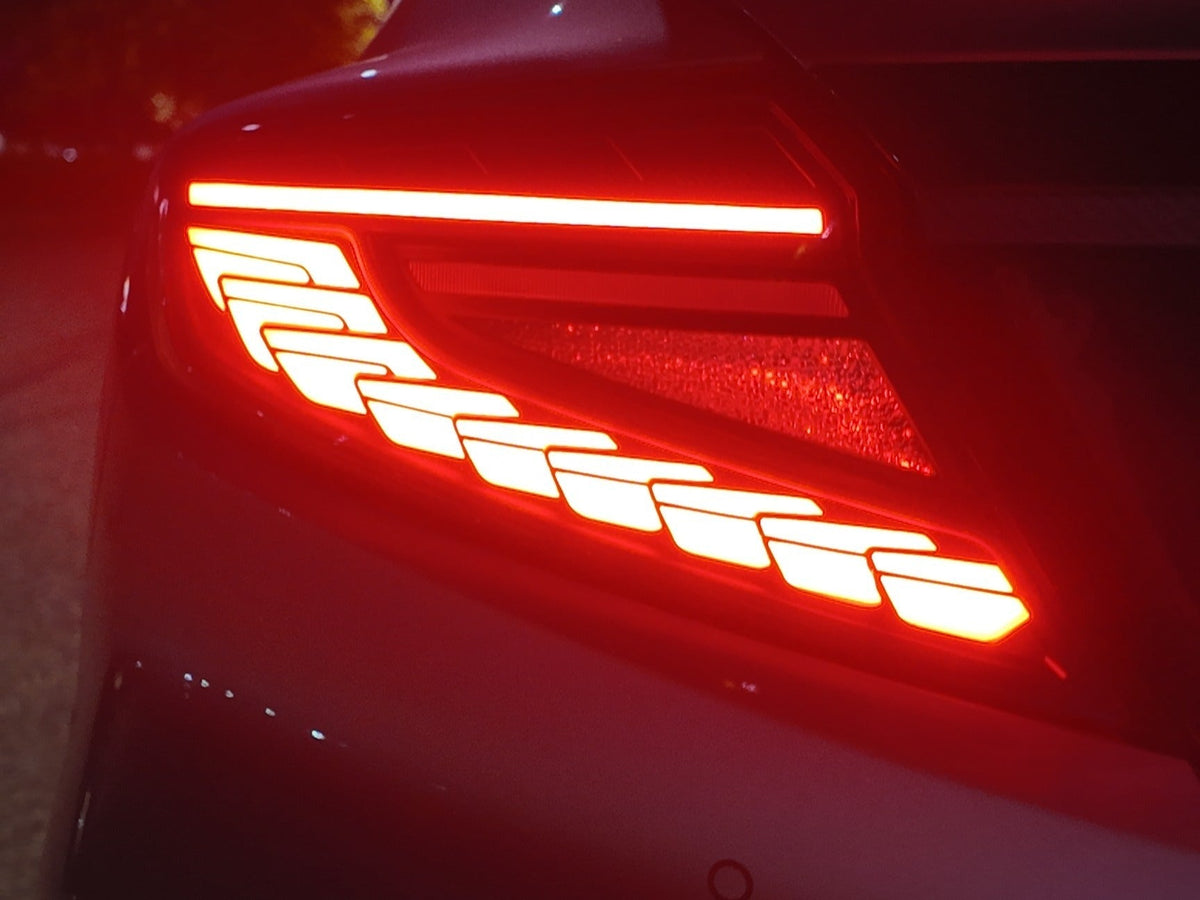 OLM Phantom-Spec LED Taillights (Clear Lens White Optic) - 2022+ WRX
