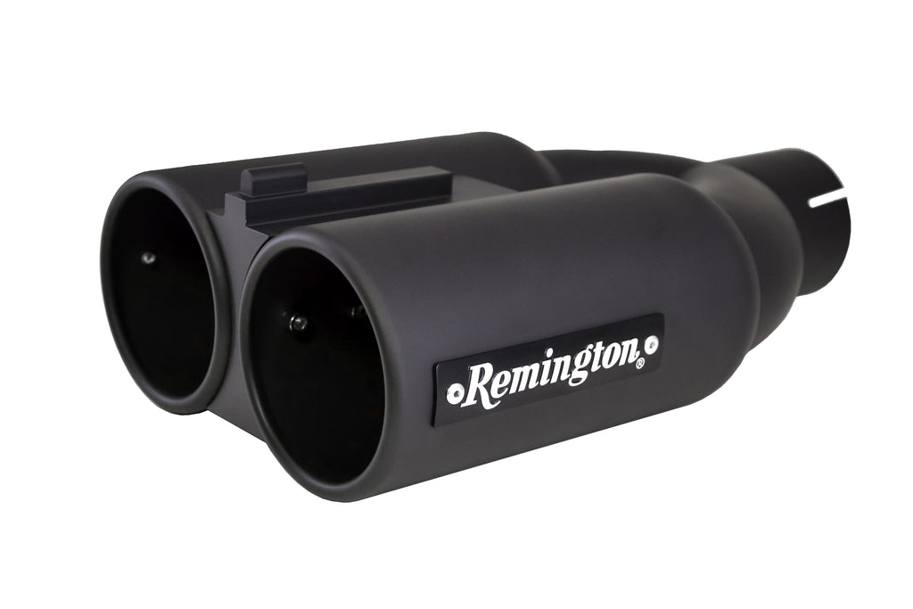 Remington® Off-Road Edition "Double Barrel" Black Universal Exhaust Tips