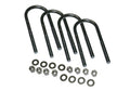 Superlift U-Bolt 4 Pack 1/2x3-1/4x7 - Round w/ Hardware