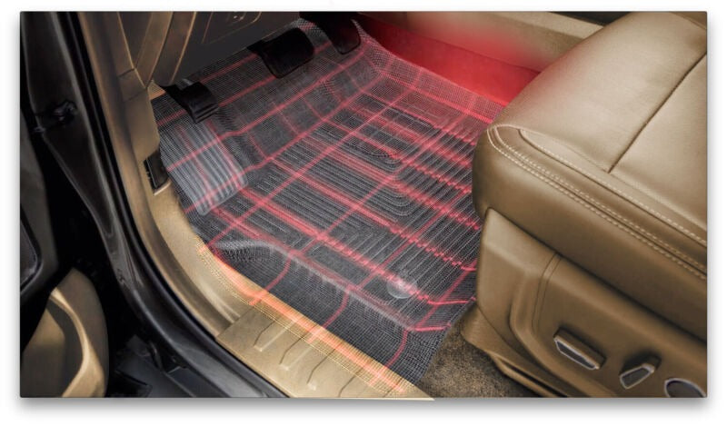 Husky Liners 08-20 Dodge Grand Caravan Weatherbeater Front & 2nd Seat Floor Liners - Black