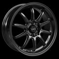 HD Wheels Clutch 16x7 +40 4x100/4x114.3mm 73.1mm Satin Black