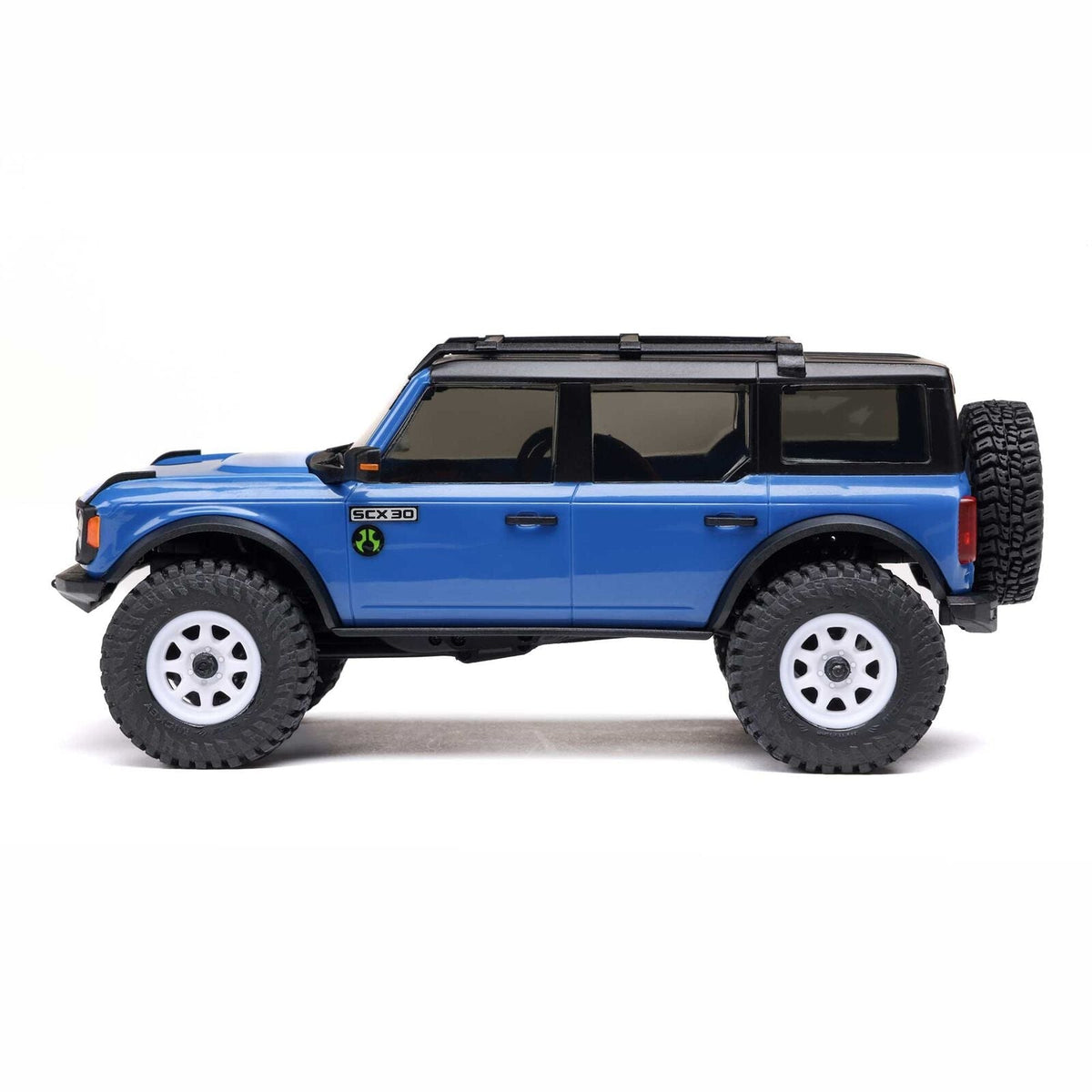 1/30 SCX30 Ford Bronco 4X4 RTR Brushed Rock Crawler (Battery & Charger Included)