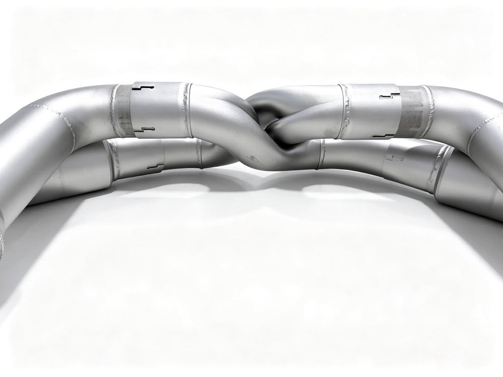 SPDZ1 C8 Corvette Z-Flow Race Exhaust – 3D-Printed High-Flow Z-Pipe | Carbon Fiber Quad Tips | 20% Lighter