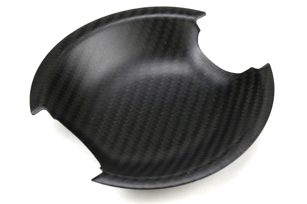 OLM Dry Carbon Fiber Exterior Door Handle Insert - Matte Carbon Fiber - 2013-2016 Scion FR-S / 2013-2021 BRZ / 2017-2020 Toyota 86