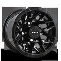 HD Golf Canyon 10x7 -14 4x101.6mm 68.2mm Gloss Black/Milled Face