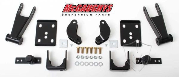 02D 4.5 in REAR KIT (02-05 DODGE 1500 4.5 in REAR KIT FLIP/SHACKLES/SHOCK EXT/BUMP STOPS)