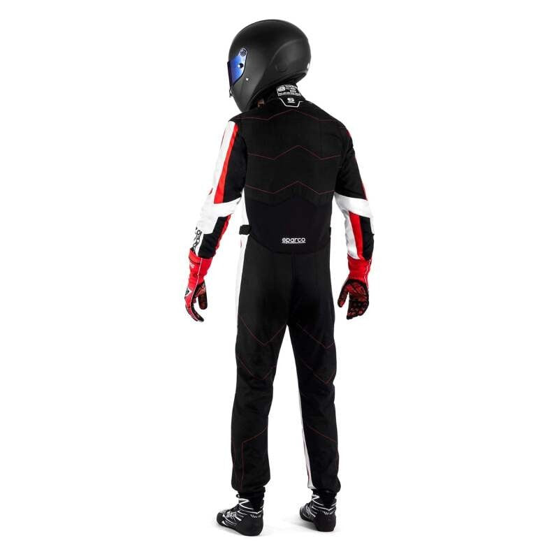 SPARCO Kerb Advanced Black/Red Kart Racing Suit Size M