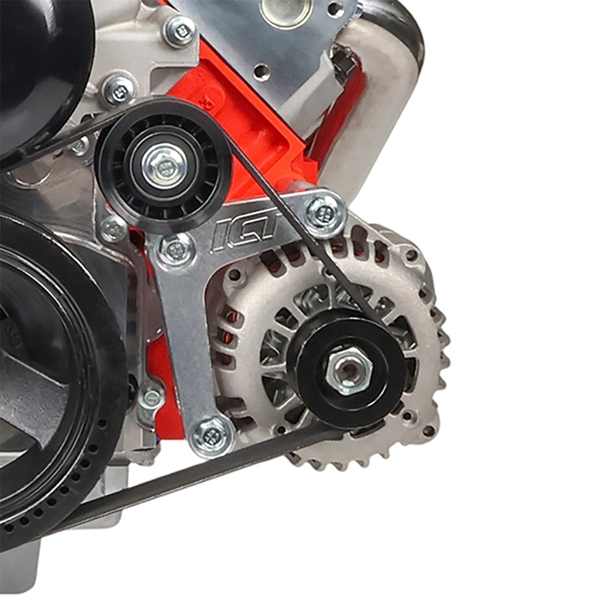 ICT BILLET LS Corvette - Billet Alternator Bracket Low Mount