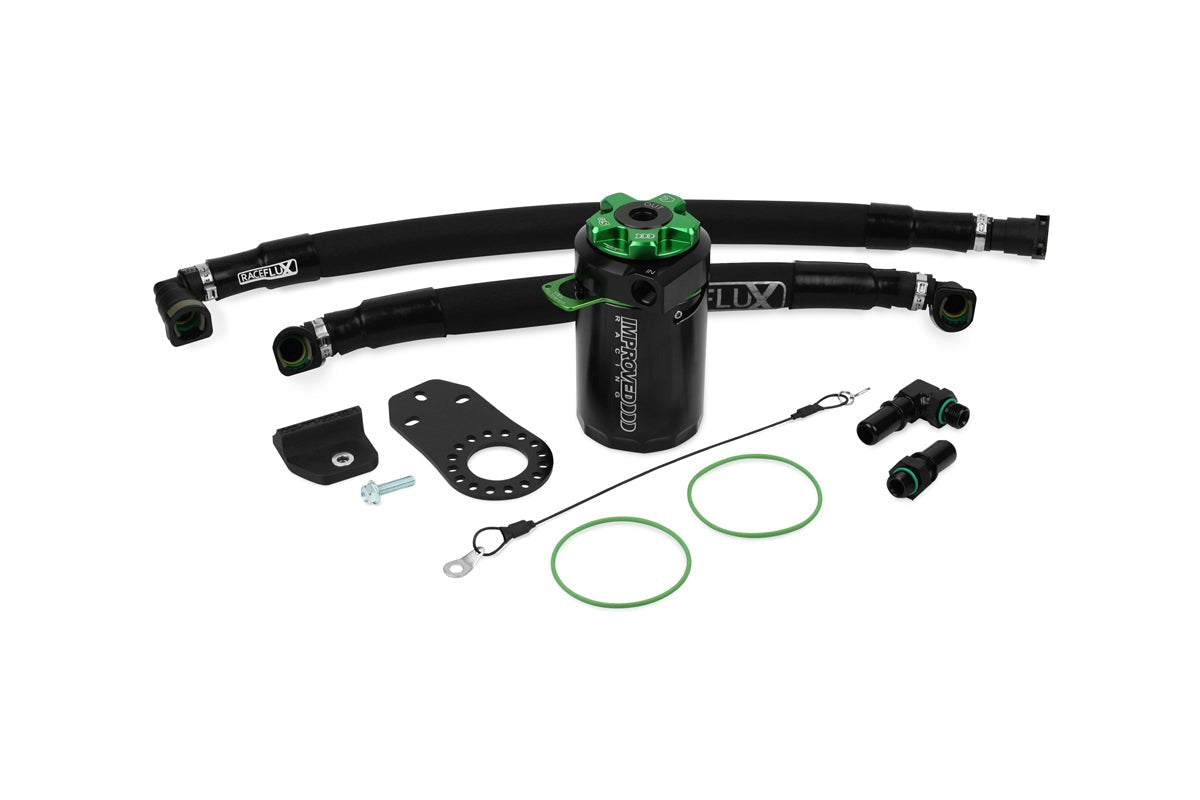 Improved Racing CCS Oil Catch Can Kit for 2020+ C8 Corvette Z06 Convertible