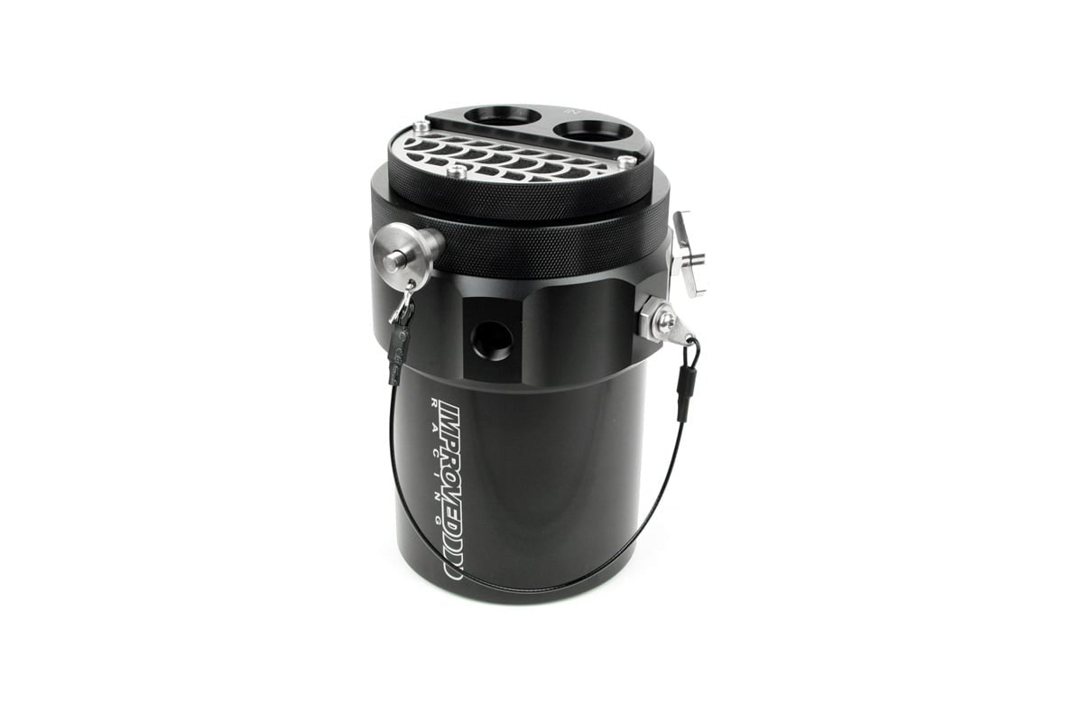 Improved Racing CCR Competition Racing Oil Catch Can, 0.5 Liter (0.5 Qt)