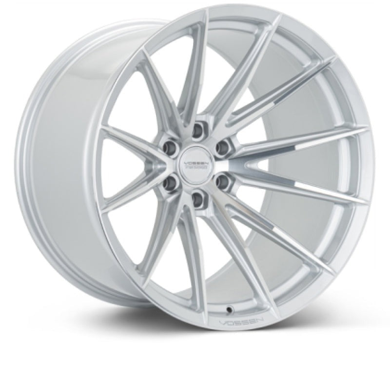 Vossen HFX-2 21x12 - 5x120 - ET52 - Deep Face - 72.56 - Silver Polished Wheel