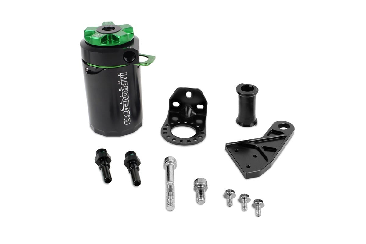 Improved Racing CCS Oil Catch Can Kit for Gen 5 Camaro SS w/ L99 Engine (Auto Trans)