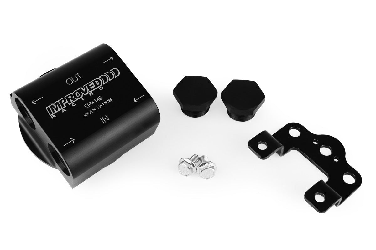 Improved Racing Remote Engine & Transmission Oil Filter Mount