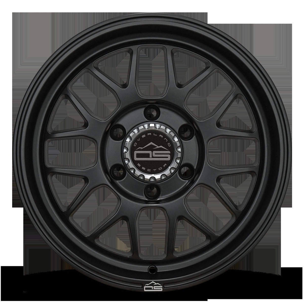 Overland Sector Hyperdrive Flow Formed 17x8.5 +25 6x139.7 106.1mm All Satin Black