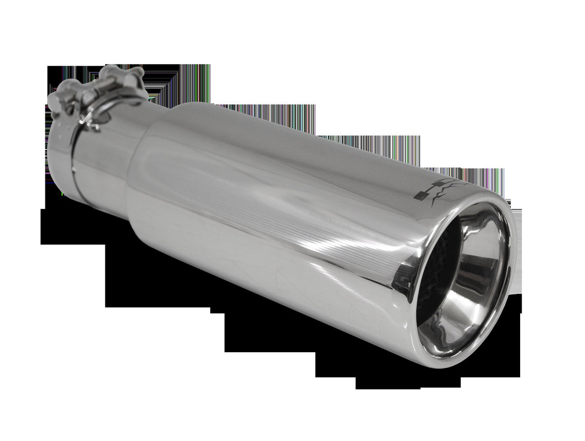 HD Off-Road Polished Stainless Steel Universal Exhaust Tips