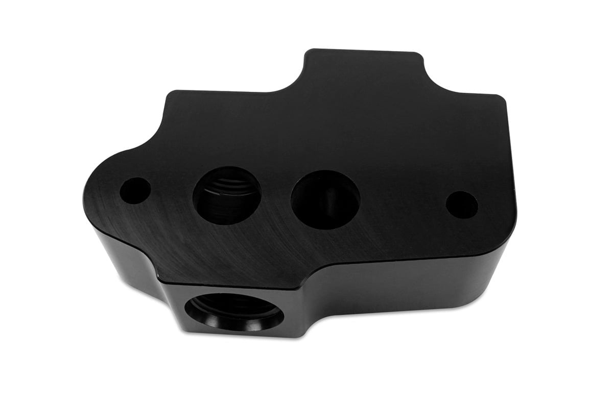 Improved Racing C7 Corvette LT1, LT4, LT5 Oil Cooler Adapter