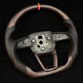 IN STOCK - 2021-2025 Audi B9.5 A/S/RS 4/5 S/RS Q7/8 Carbon Fiber Steering Wheel